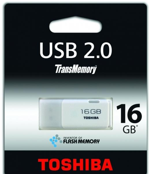 Pendrive de 16Gb - Toshiba TransMemory, memoria USB 2.0