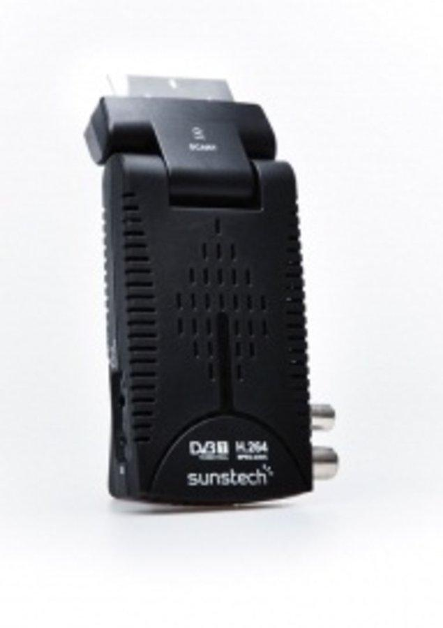 Sintonizador TDT - Sunstech DTBP600 HD HDMI, Euroconector, USB Grabador
