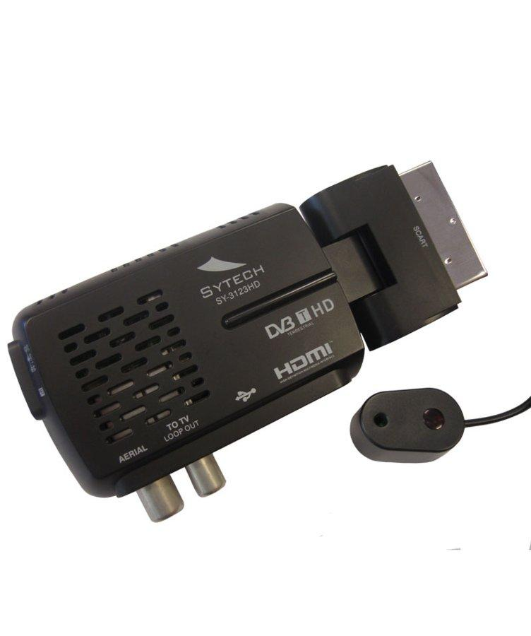 Sintonizador TDT - Sytech SY-3123 HD Euroconector, HDMI, USB Grabador