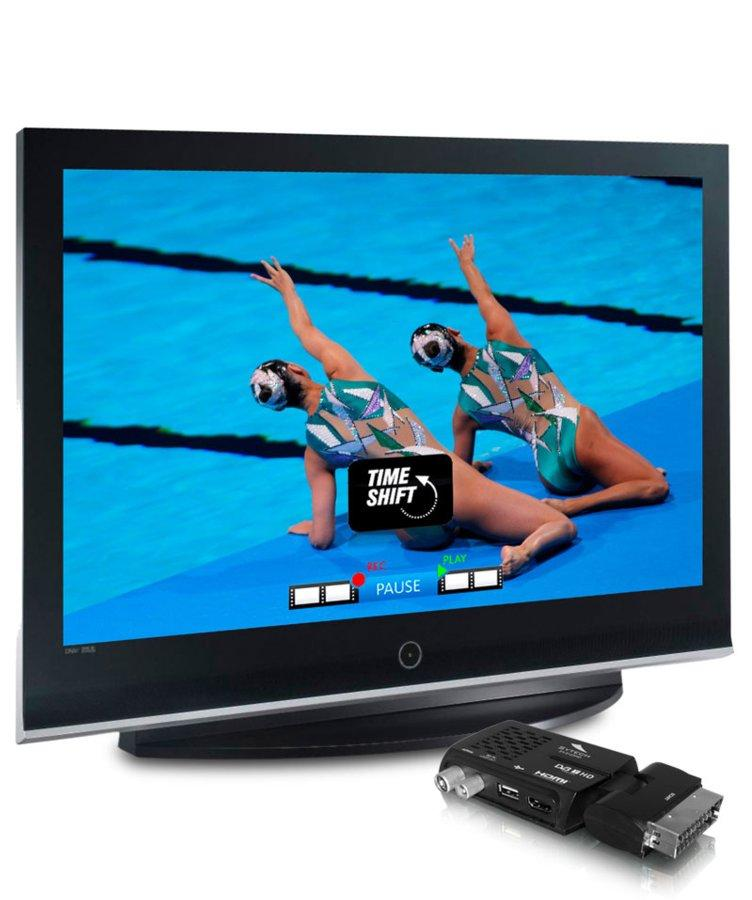Sintonizador TDT - Sytech SY-3123 HD Euroconector, HDMI, USB Grabador