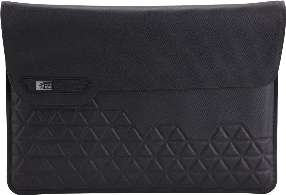 Funda para portátil de 13 pulgadas - Case Logic SSMA-313, semirrígida, color negro