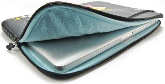 Funda para Macbook de 13,3" - iLuv Serie Snoopy, con cierre de cremallera y bolsillo exterior