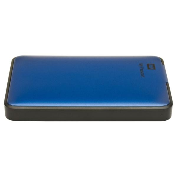Disco duro de 1Tb - WD My Passport, azul, externo, 2.5" y USB 3.0