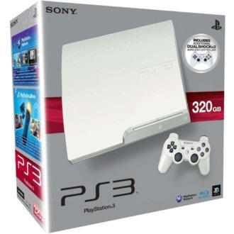 PS3 320GB Blanco + Dualshock 3 Blanco