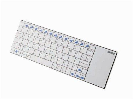 Teclado inalámbrico - Rapoo e2700, mini teclado, wireless, color blanco