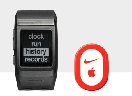 Reloj deportivo - Tom Tom Nike Sportwatch Negro, GPS y Sensor Nike+