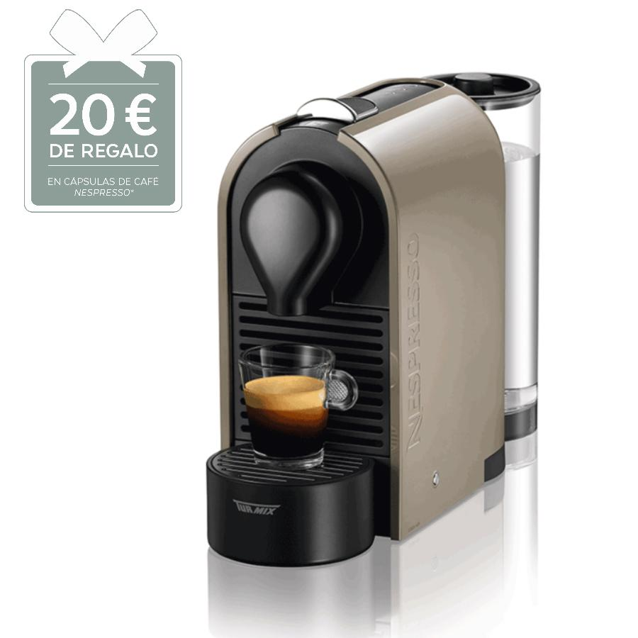 Cafetera de cápsulas Nespresso - Krups XN250 P4 U GRIS ARENA Presión de 19 bares, Automática