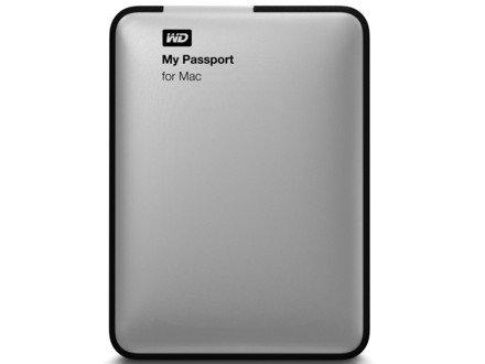 Disco duro de 1Tb - Western Digital My Passport for Mac, color Plata