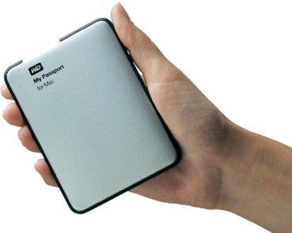 Disco duro de 1Tb - Western Digital My Passport for Mac, color Plata