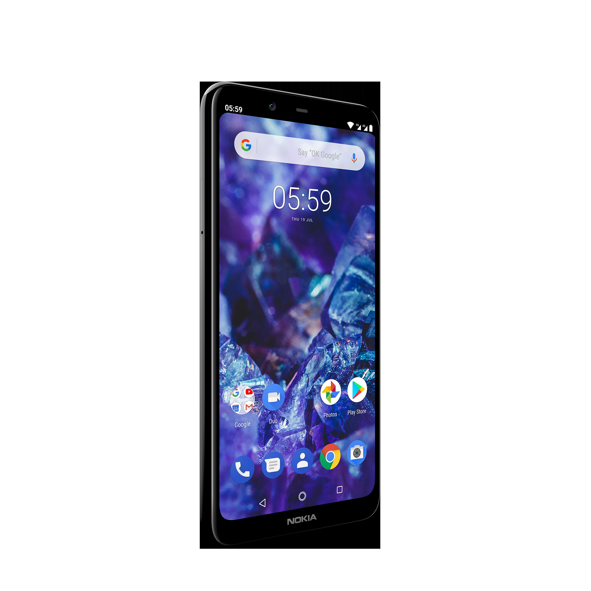 NOKIA 5.1 Plus 32 GB Gloss Black Dual SIM