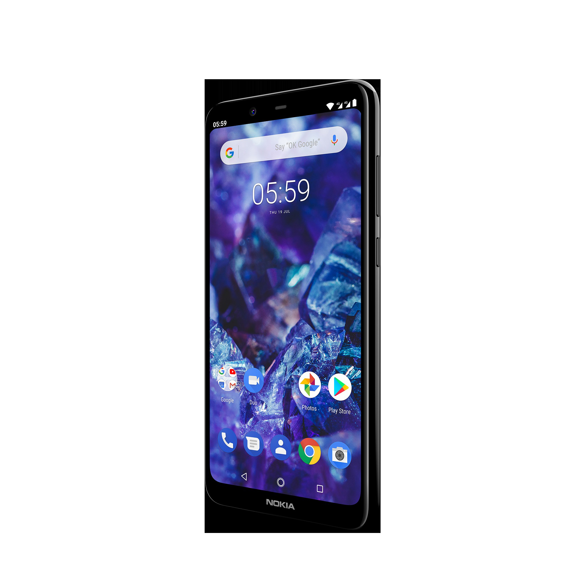 NOKIA 5.1 Plus 32 GB Gloss Black Dual SIM
