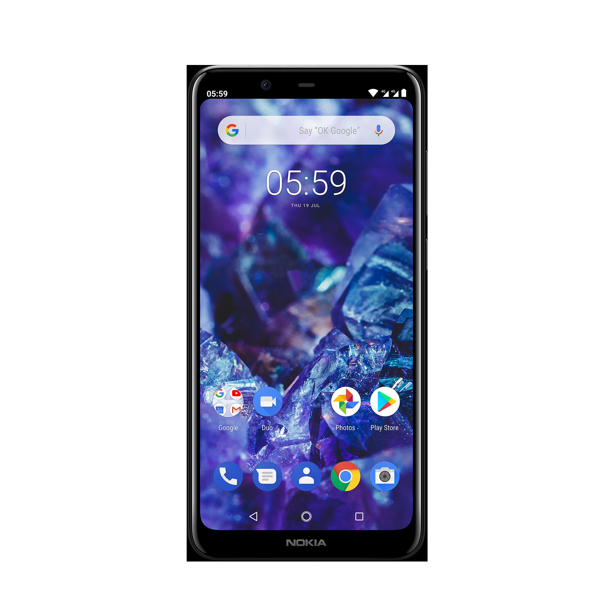 NOKIA 5.1 Plus 32 GB Gloss Black Dual SIM
