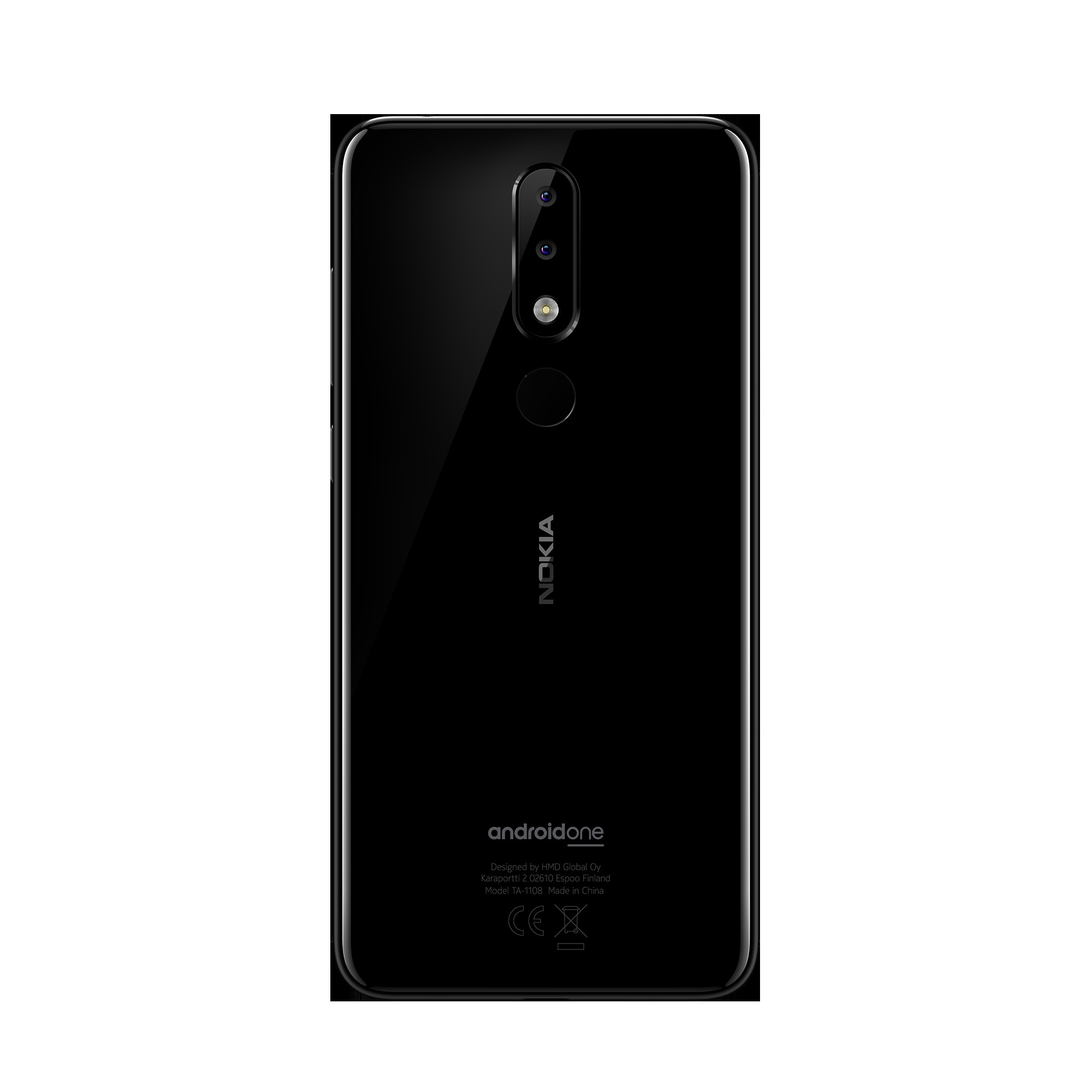 NOKIA 5.1 Plus 32 GB Gloss Black Dual SIM