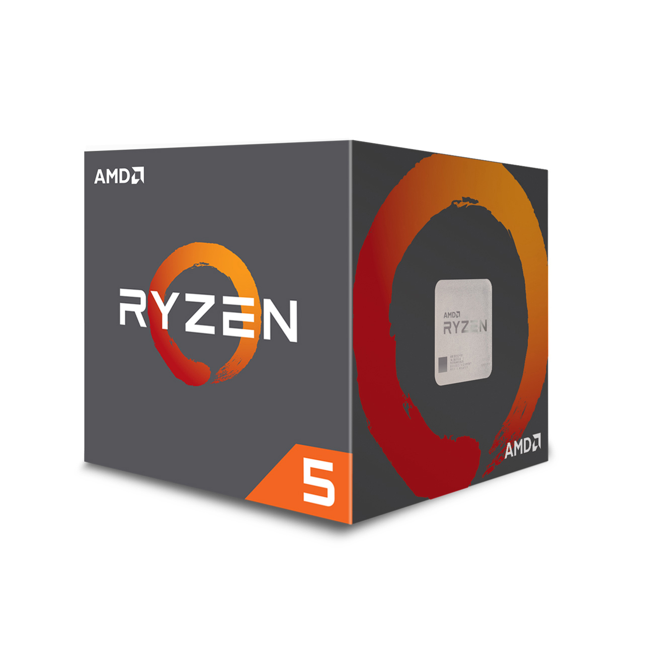 AMD Ryzen™ 5 2600X (YD260XBCAFBOX) Prozessor mit  Wraith Spire, Mehrfarbig