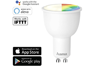 HAMA Ampoule LED WiFi - Ampoule LED WiFi (Multicouleur)