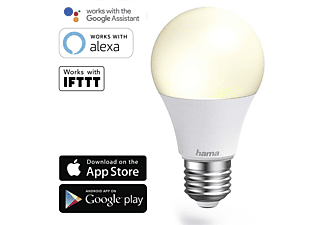 HAMA Ampoule LED WiFi - Ampoule LED WiFi (Blanc)