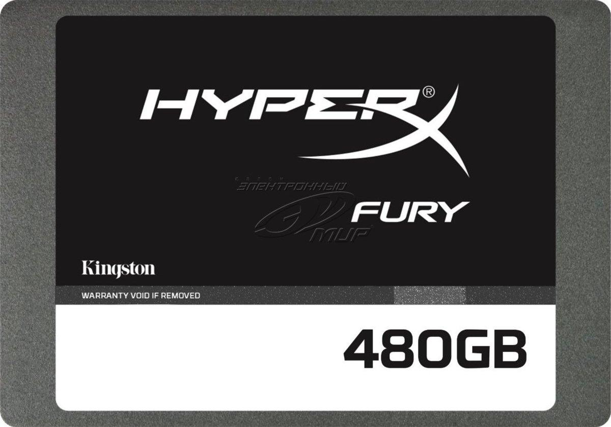 Disco Duro SSD 480GB - Kigston HyperX FURY SSD 480GB