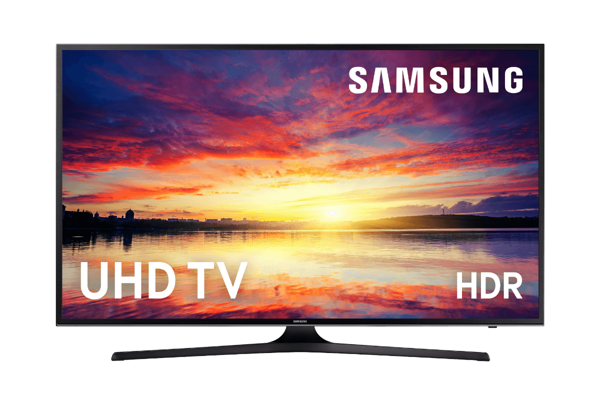 TV LED 60" - Samsung 60KU6000, UHD 4K, HDR, Plana