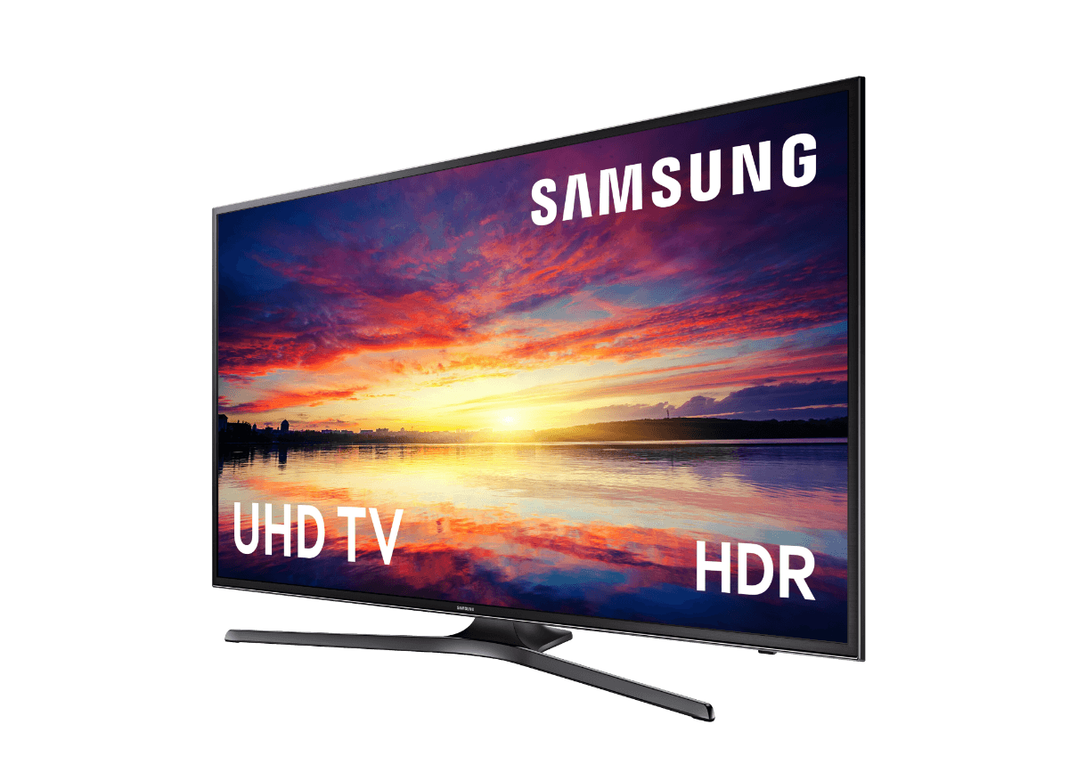 TV LED 50" - Samsung 50KU6000, UHD 4K, HDR, Plana