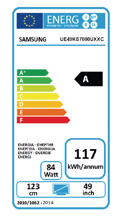 TV LED 49" - Samsung 49KS7000 SUHD 4K, HDR 1000, Plana