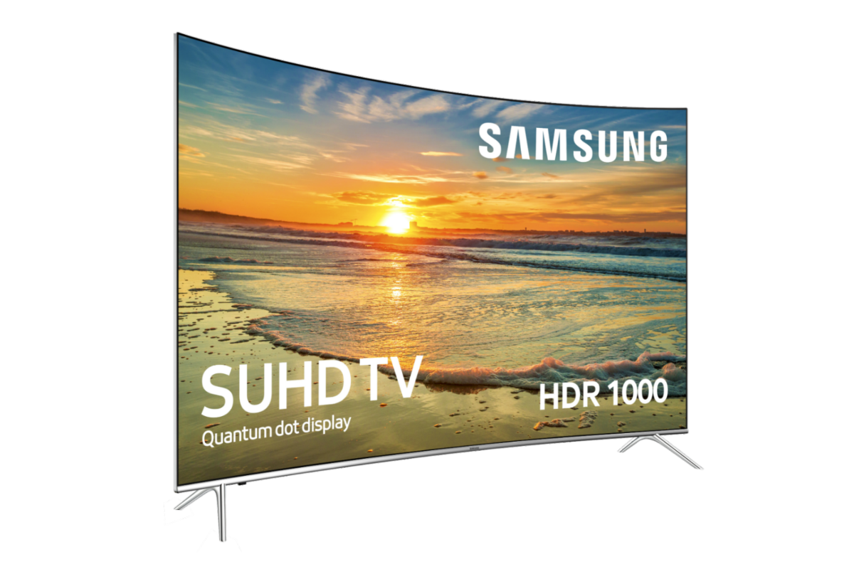 TV LED 55" - Samsung 55KS7500, SUHD 4K, HDR, 1000 Nit, Curvo