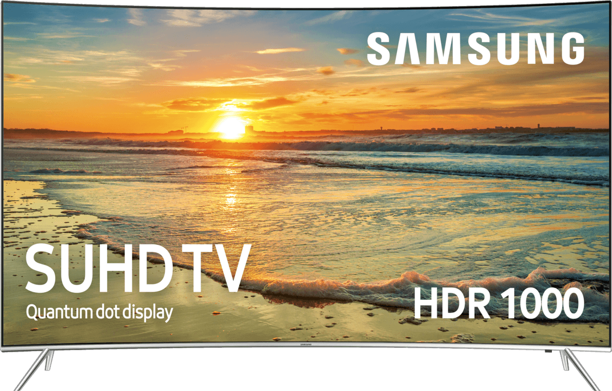 TV LED 55" - Samsung 55KS7500, SUHD 4K, HDR, 1000 Nit, Curvo