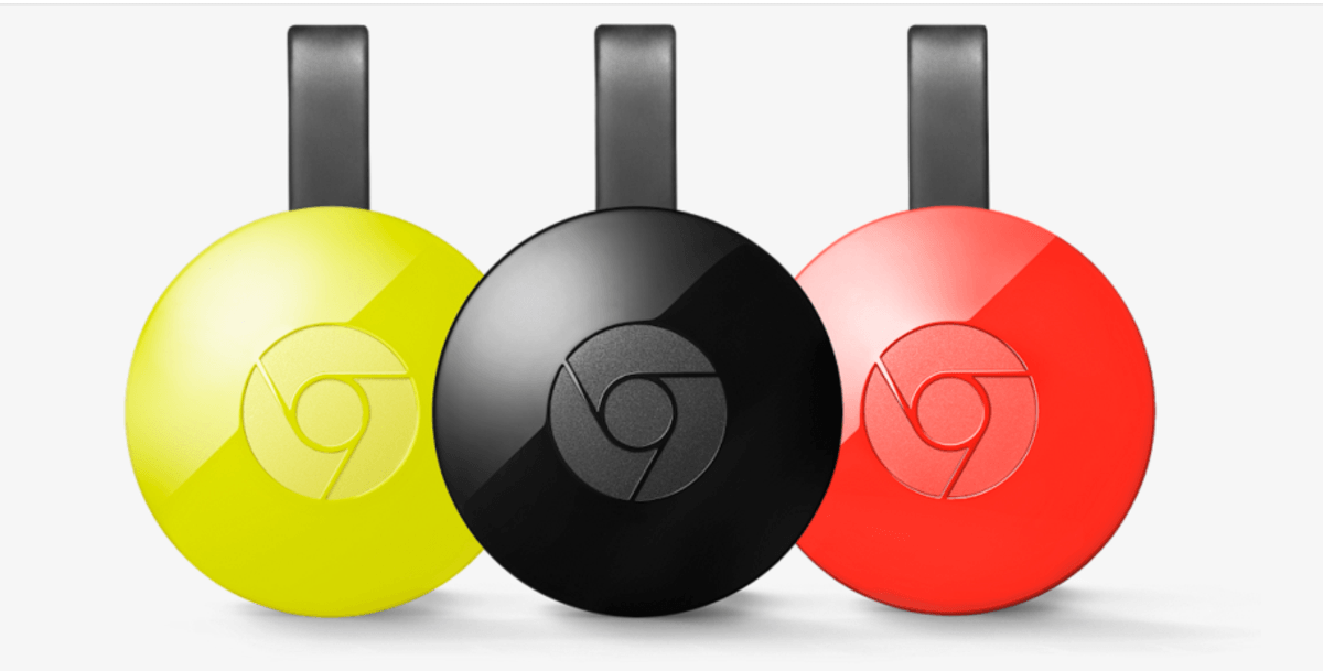 Reproductor multimedia - Google Chromecast 2, Transmisión contenido multimedia, Rojo