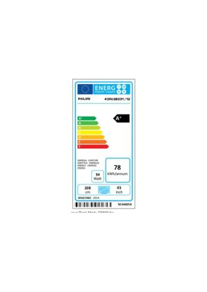 TV LED 43" - Philips 43PUS6031, 4K Ultra HD, Pixel Plus Ultra HD, Smart TV