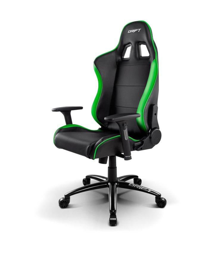 Silla gaming - Drift DR200BG / SILLA DR200 NEGRO VERDE