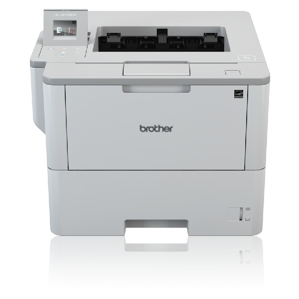 Impresora láser Monocromo - Brother HL-L6400DW, Wifi, Red, blanco y negro