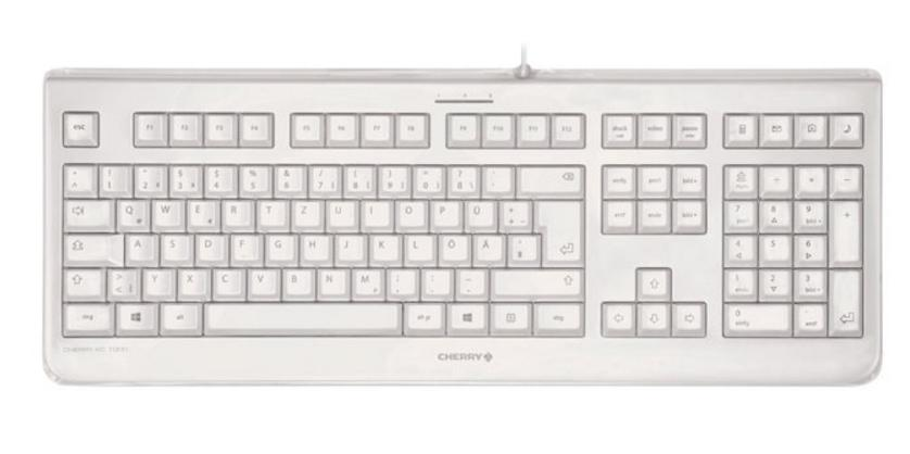 Teclado gaming - Cherry KC 1068 USB Español Gris