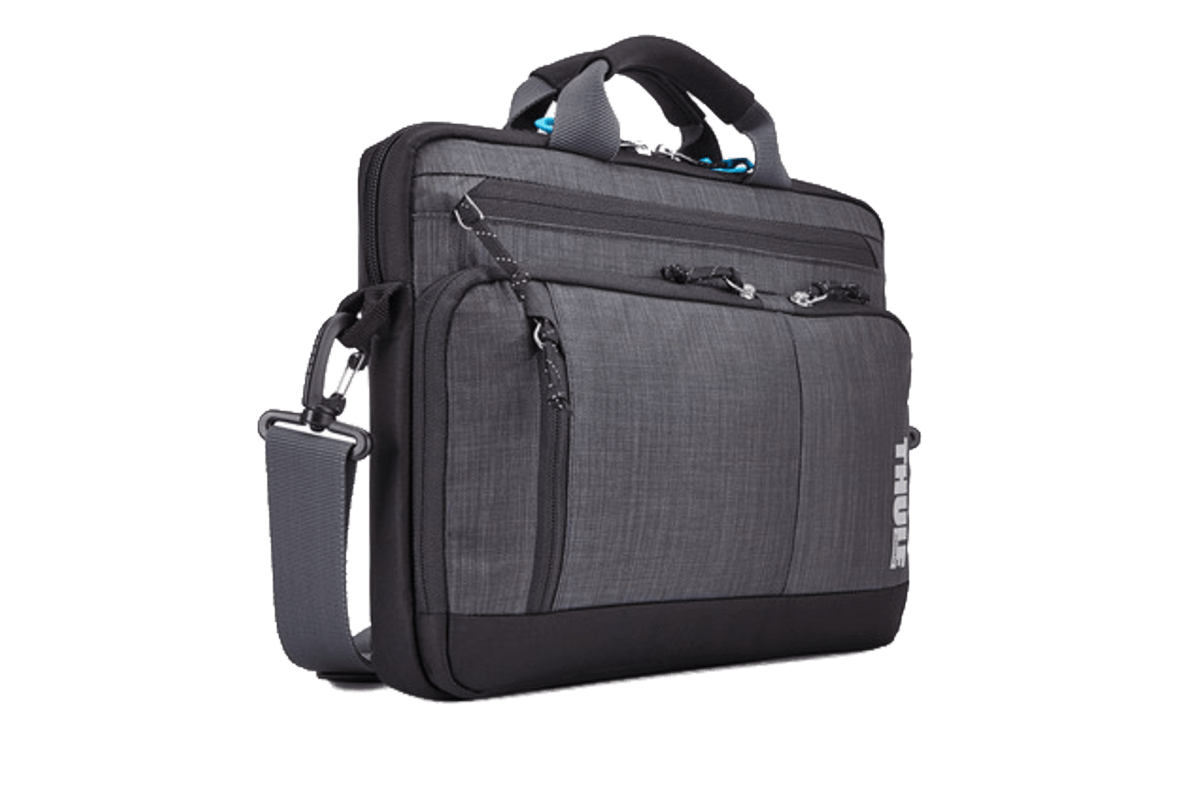 Maletín para portátil - Case-Logic TSDA113G STRAVAN, Apto para MacBook de 13", Gris
