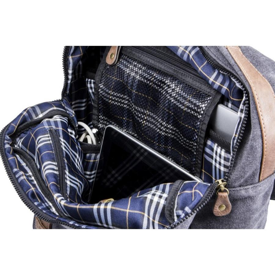 Mochila - Silver HT Mochila para laptop, Para portátiles de hasta 15.4", Gris