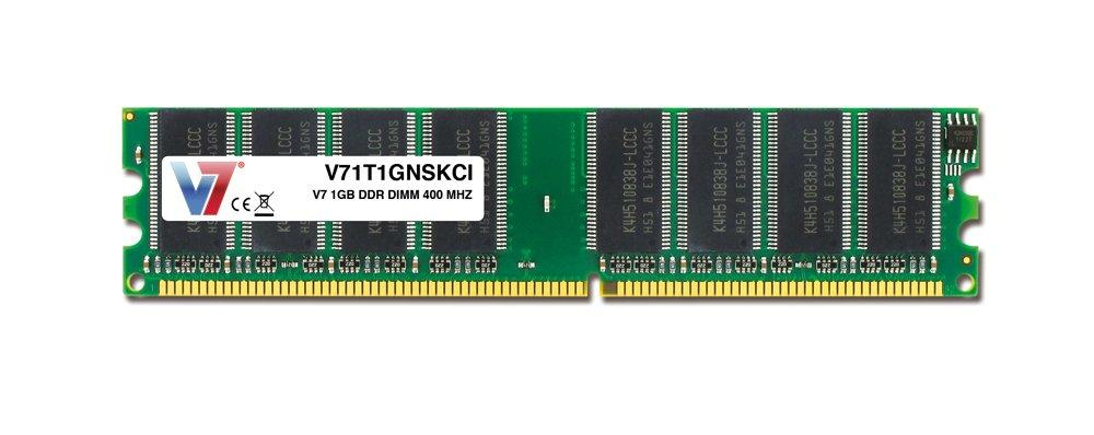 Memoria Ram - V7 1GB DDR 400 MHz DIMM PC-3200 de escritorio