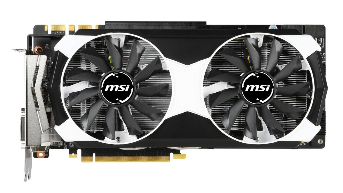 Tarjeta gráfica gaming - MSI NVIDIA GeForce GTX 980 TI 6GD5T OC, 6GB, Armor2x