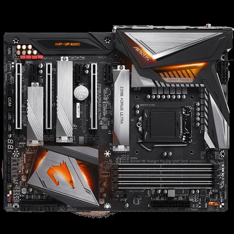 GIGABYTE Z390 Aorus ULTRA Mainboard Schwarz