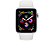 APPLE Watch Series 4 40mm ezüst alumínium tok fehér sportszíjjal (mu642hc/a)