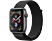 APPLE Watch Series 4 44mm fekete alumínium tok fekete sportpánntal (mu6E2hc/a)