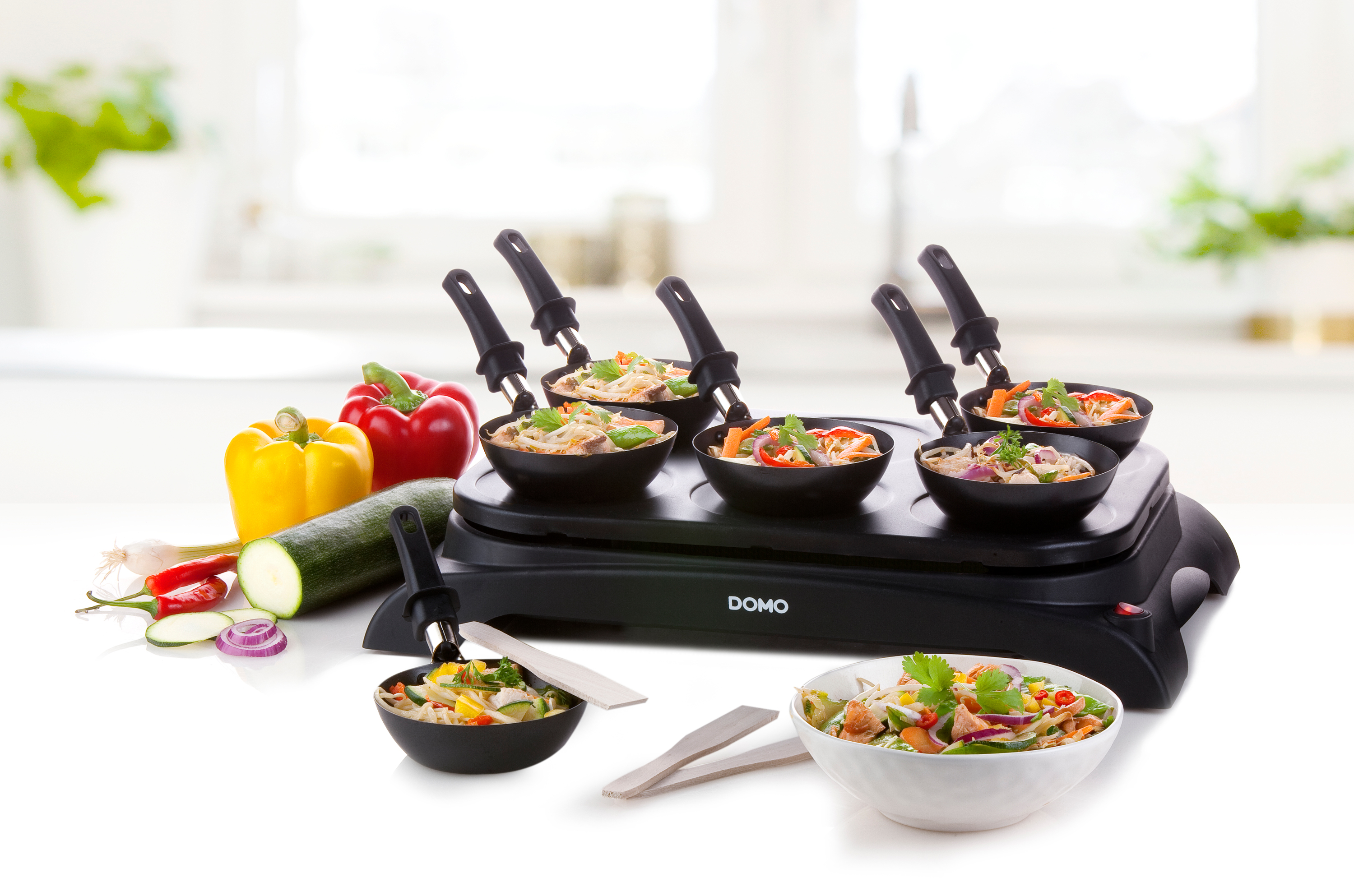 DOMO Wok - Pannenkoekenmaker (DO8710W)