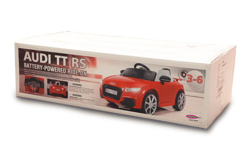 JAMARA KIDS Ride On Car – Audi TT RS Kinderelektroauto, Weiß