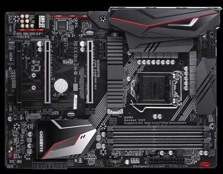 GIGABYTE Z390 Gaming SLI Mainboard Schwarz
