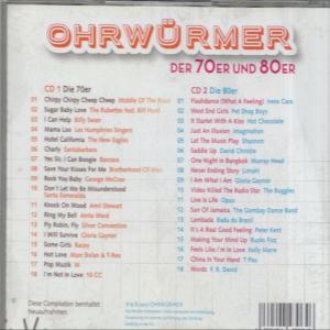VARIOUS - Ohrwürmer-Der 70er Und 80er  - (CD)