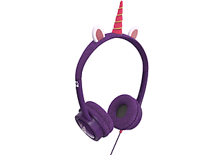 IFROGZ Little Rockerz - Casque pour enfants (On-ear, Violet/Rose)