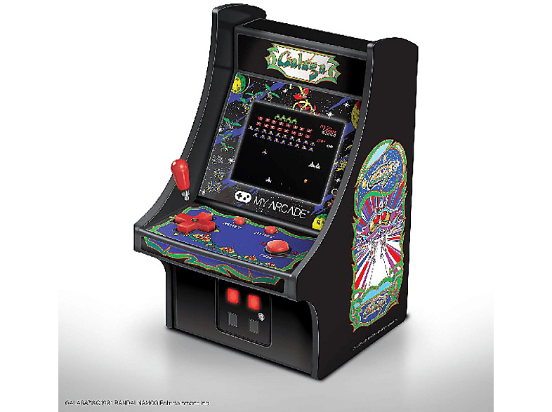 Consola Retro My arcade galaga micro player negro