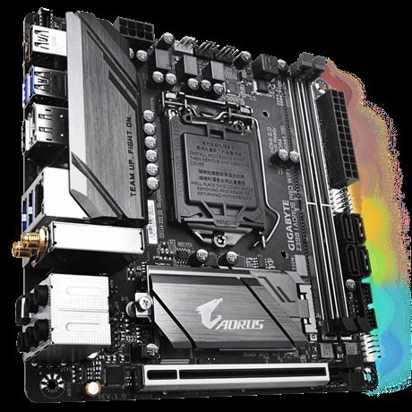 GIGABYTE Z390 I Aorus Pro WIFI Mainboard Schwarz