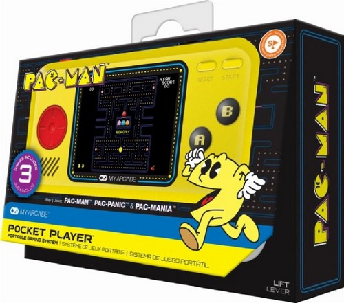 Consola - My Arcade Retro Pac-Man Pocket + 4 juegos