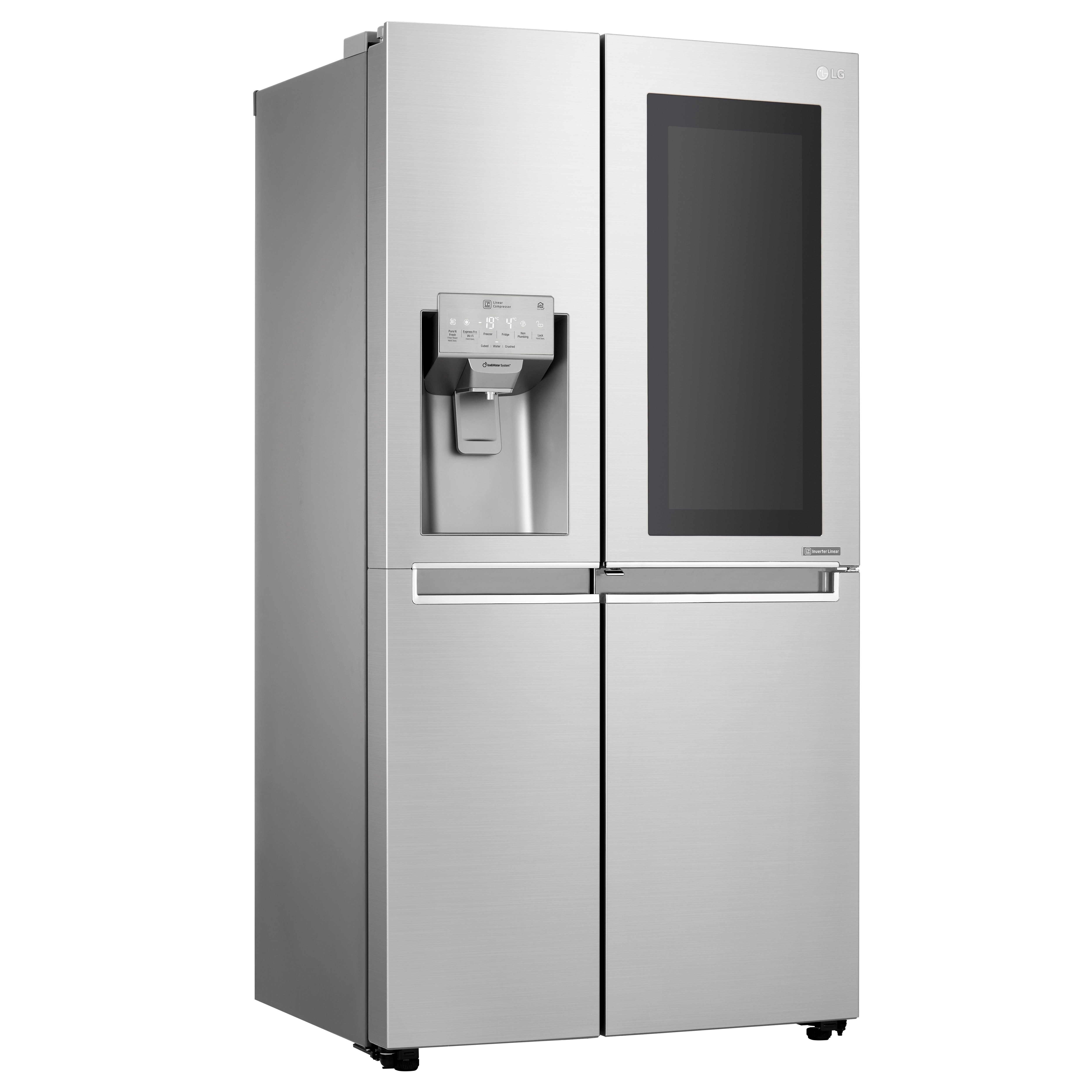 LG GSX971NEAZ Side-by-Side (625 l, F, 1790 mm hoch, Edelstahl)