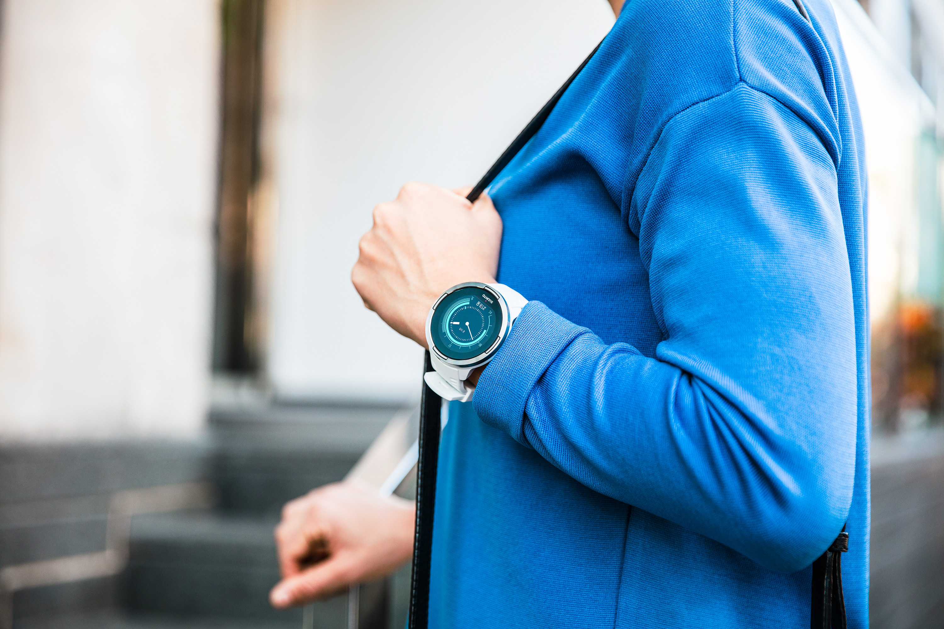 SUUNTO 9 Baro Smartwatch Silikon, 24 mm, Weiß