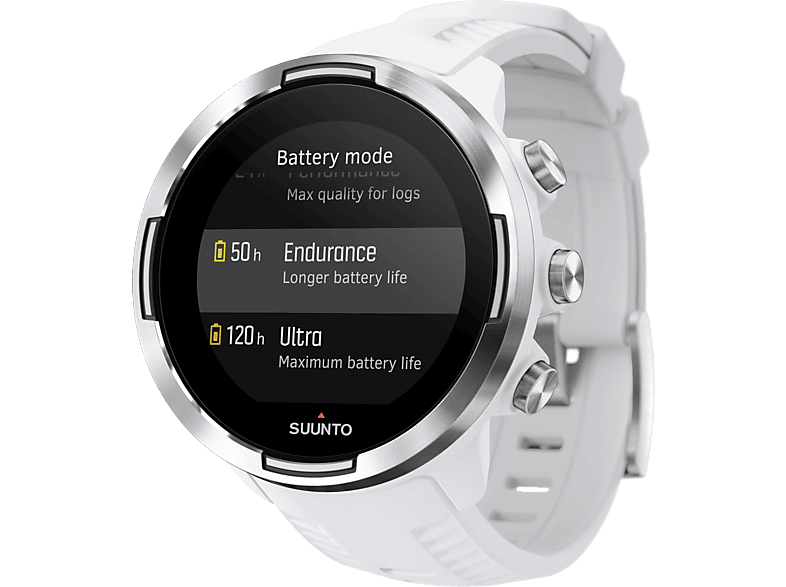 Smartwatch SUUNTO 9 Baro Smartwatch Silikon 24 mm Wei MediaMarkt