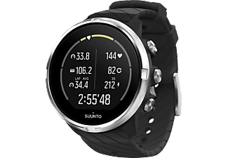 SUUNTO 9 G1 Smartwatch Silikon, 24 mm, Schwarz
